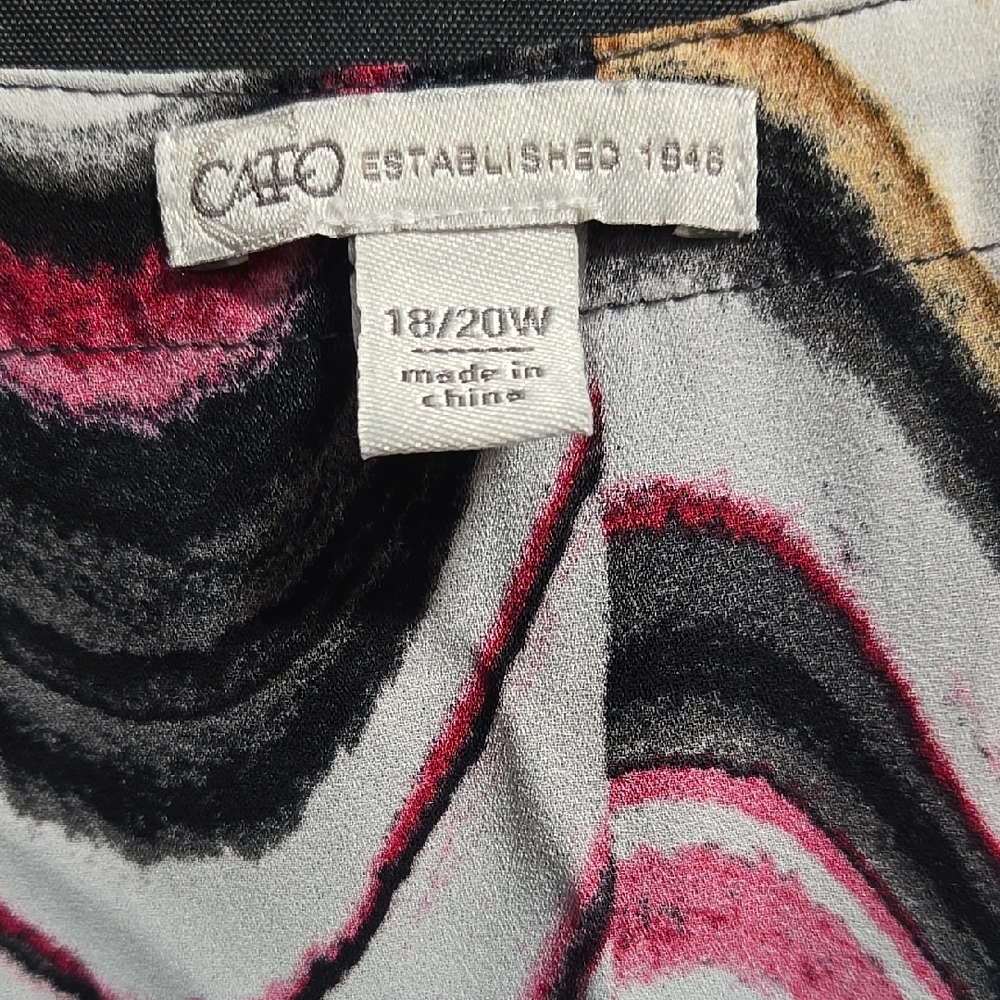 Women's Multicolor Patterned Top - Picture 2 of 5